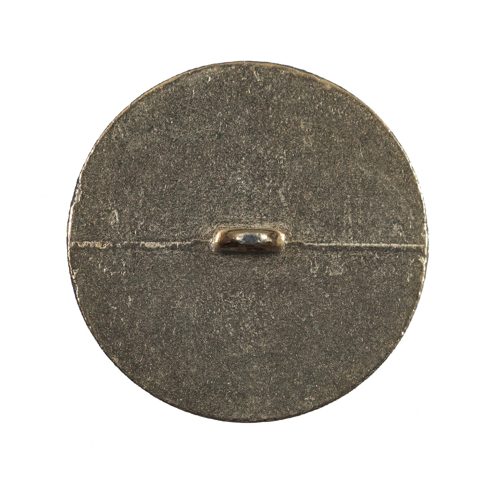 Italian White and Gold Metal Button - 44L/28mm - Joann Fabrics