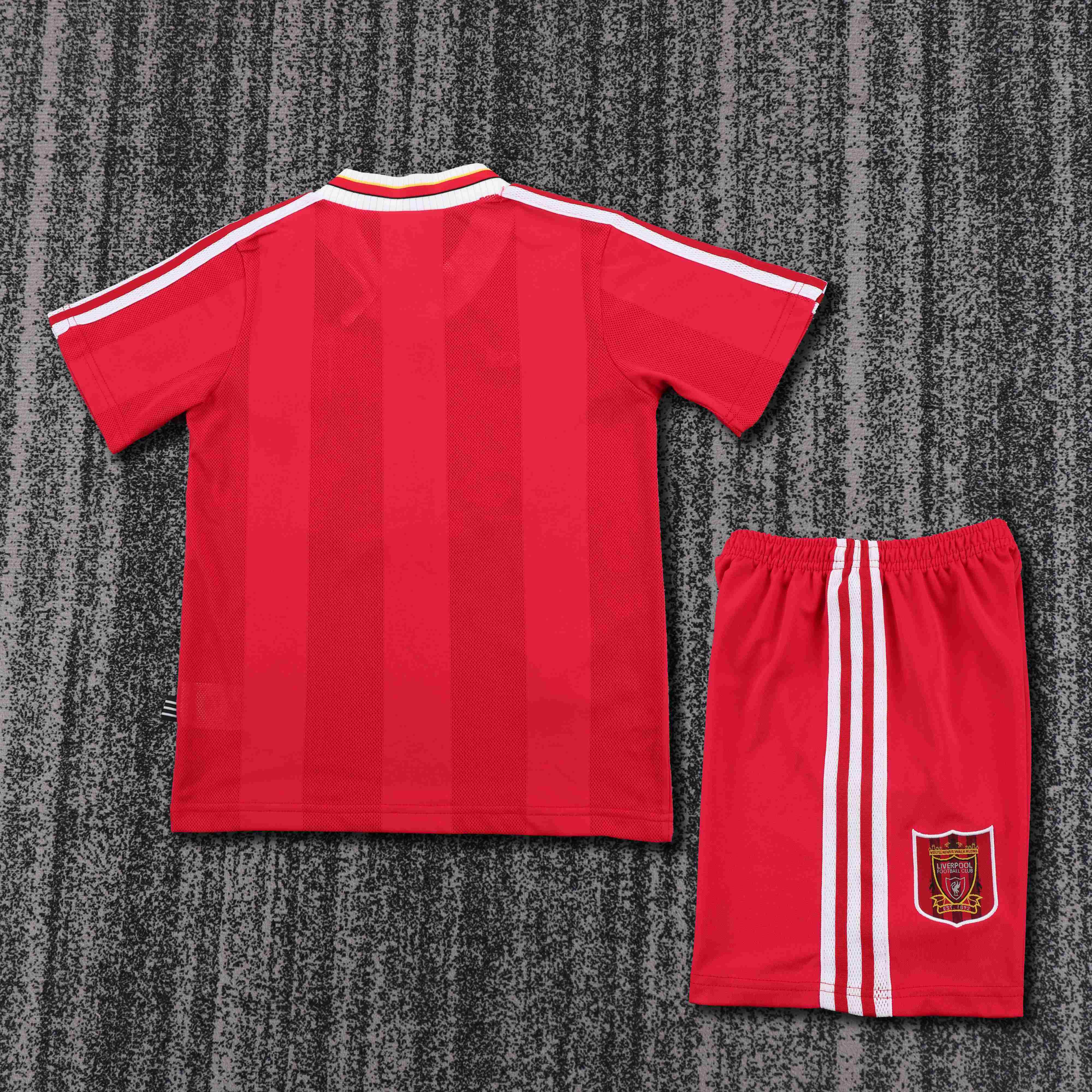 1995-1996 Retro Liverpool Home Football Jersey 1:1 Thai Quality Kids Size