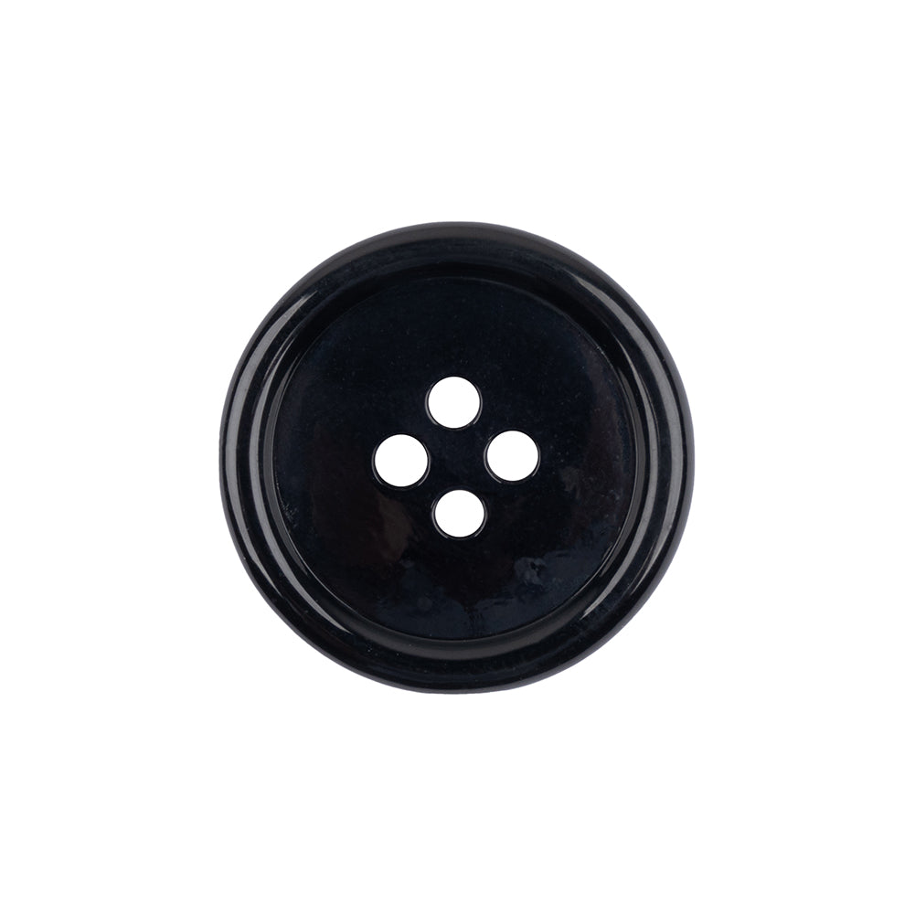 Black Shallow Plate 4-Hole Plastic Suit Button - 35L/22mm - Joann Fabrics