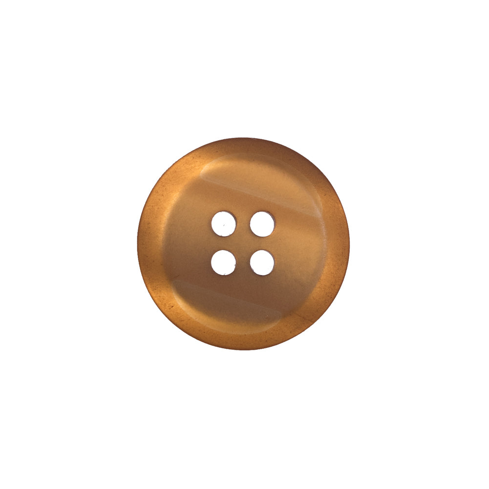 Yellow Copper Plastic 4-Hole Button - 30L/19mm - Joann Fabrics