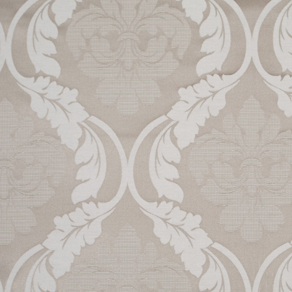 Champagne Floral Damask-Pattern Satin Jacquard - Joann Fabrics