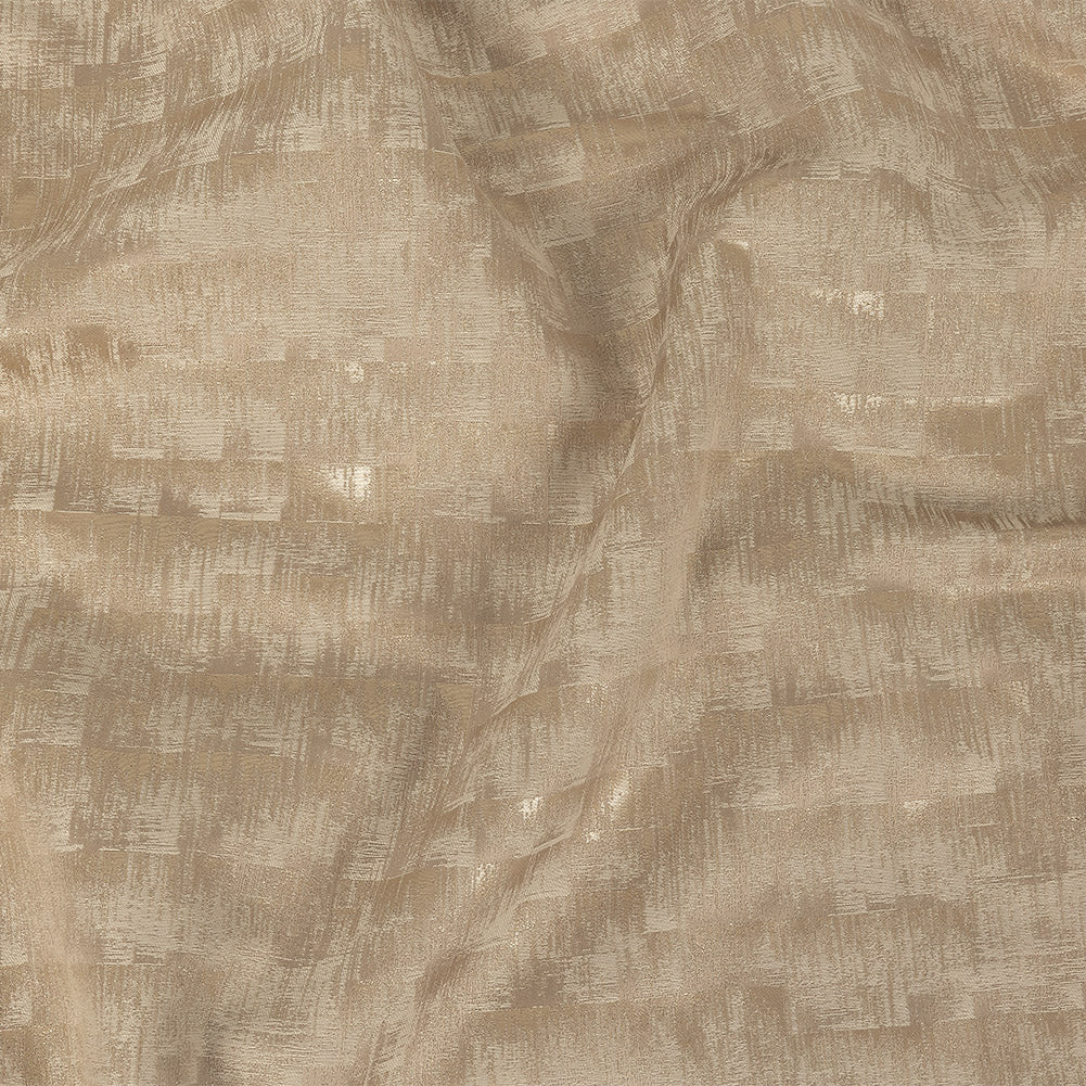 Metallic Drapery Woven - Wheat Ikat - British Imported - Joann Fabrics