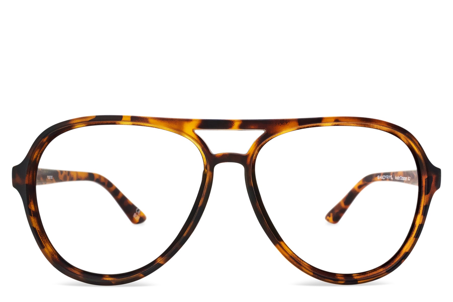 Aviator Crossover Rx – Amber Tortoise