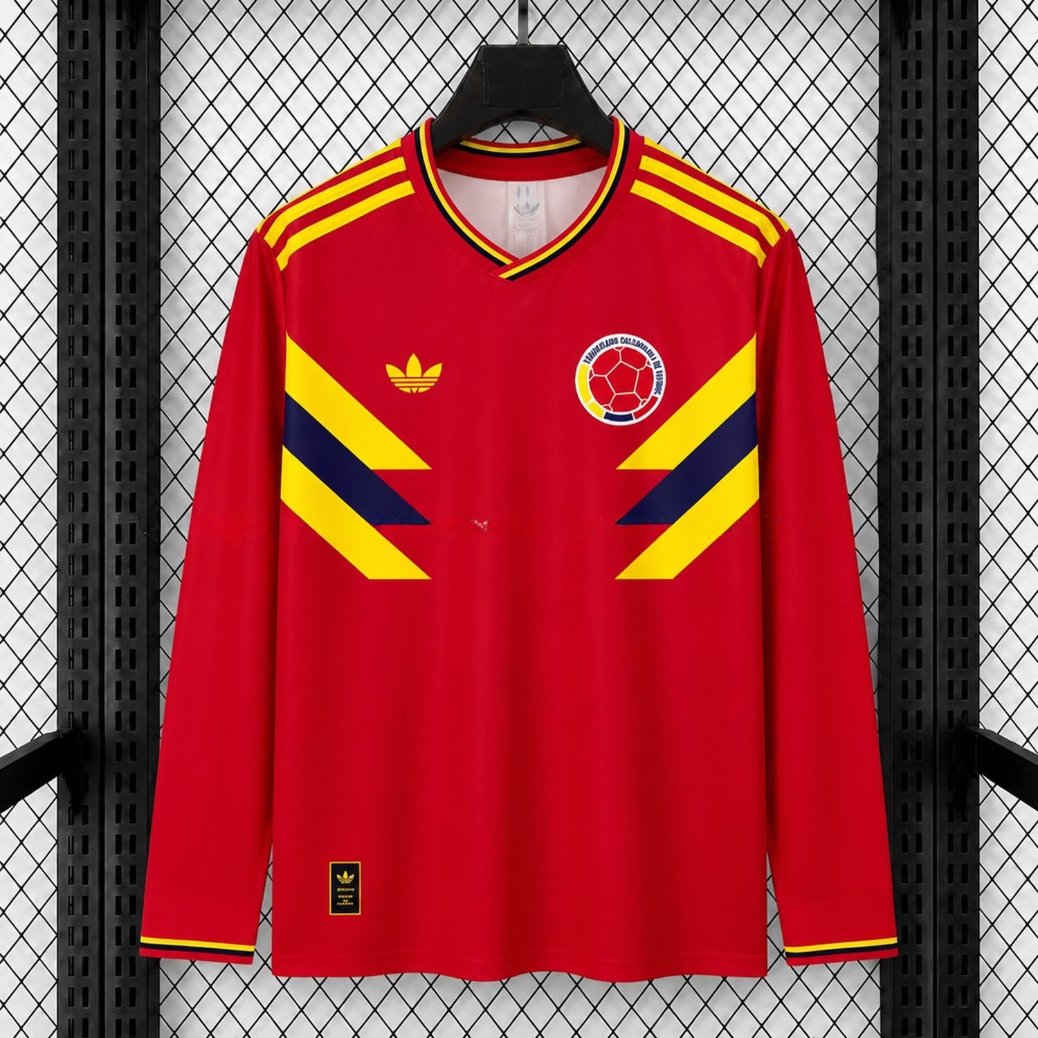 Colombia 2026 Iconic 1990 Long Sleeves Jersey - Fans Version - UnitedFutballJersey