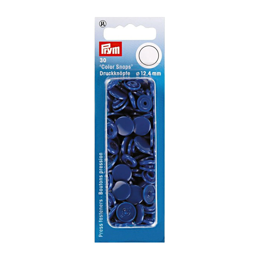 Prym Color Snaps - Royal Blue 12.4mm - 30pc - Joann Fabrics