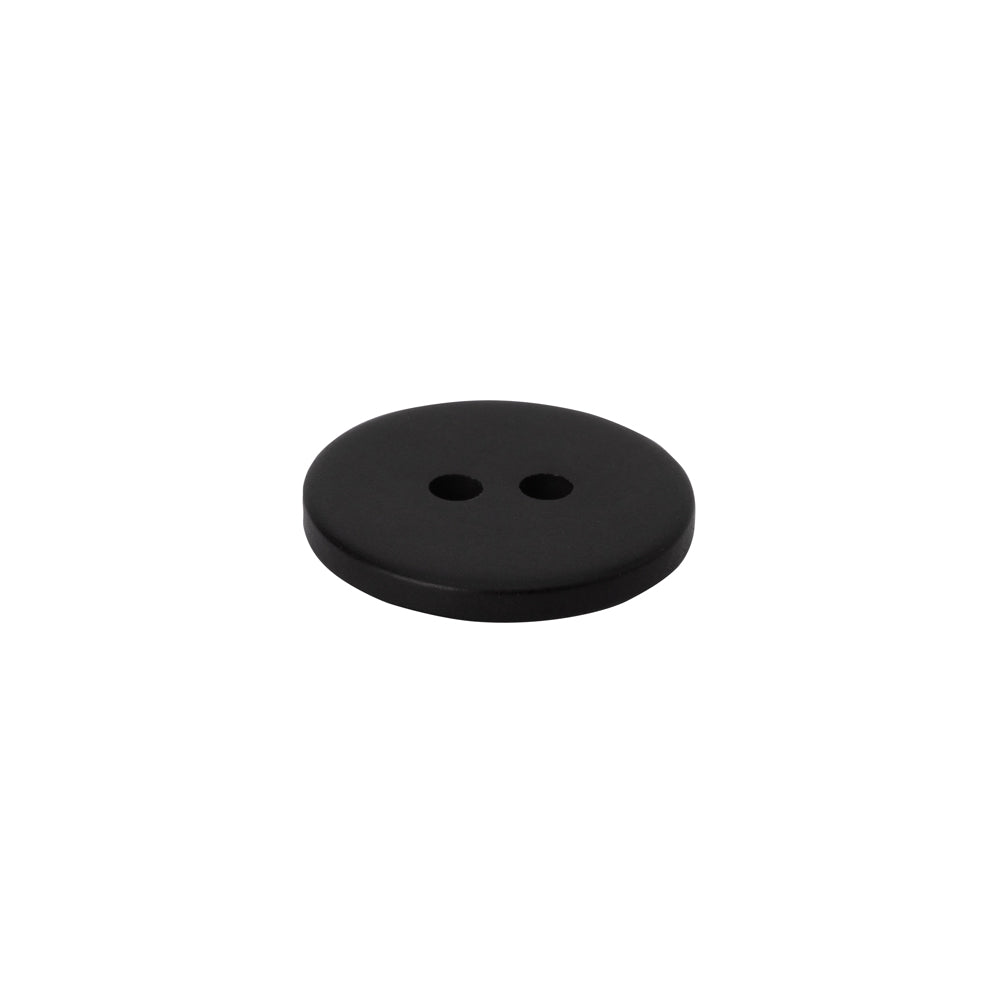 Plastic 2-Hole Button - 24L/15mm - Matte Charcoal - Joann Fabrics