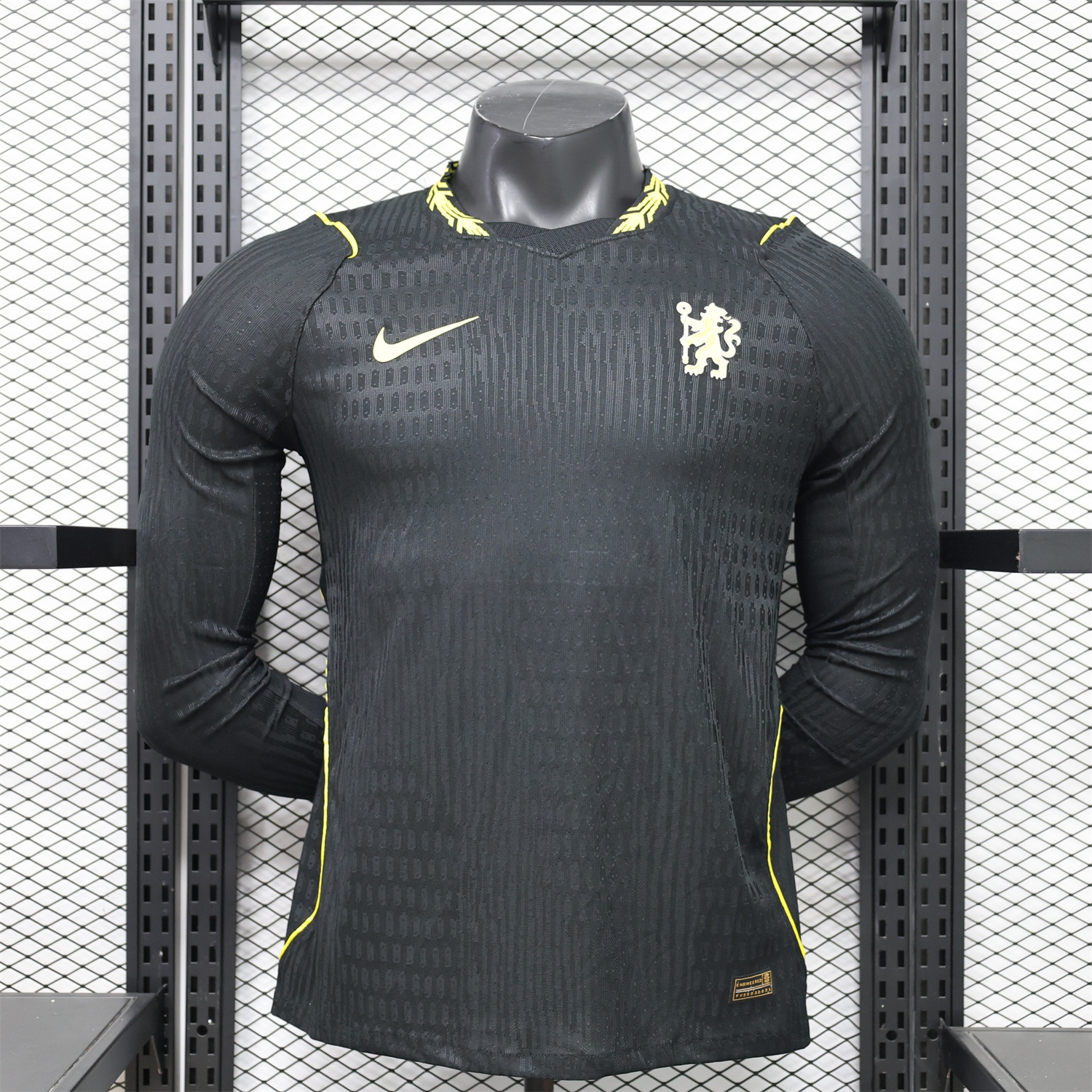 C.H.E.L.S.E.A 26-27 Away Long Sleeves Jersey - Player Version - UnitedFutballJersey