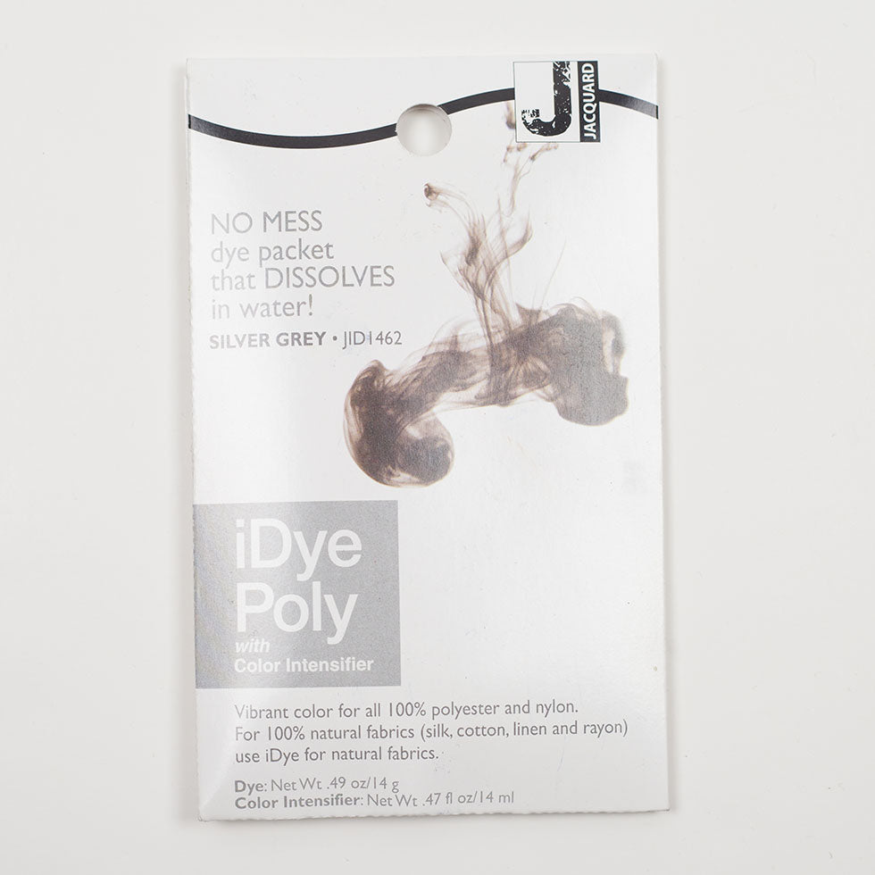 Jacquard iDye Poly Synthetic Fabric Dye - 462 Silver Grey - Joann Fabrics