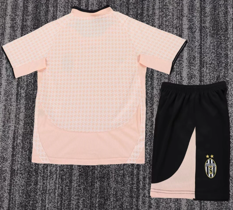 2003/2004 Retro Juventus Away Football Jersey 1:1 Thai Quality Kids Size