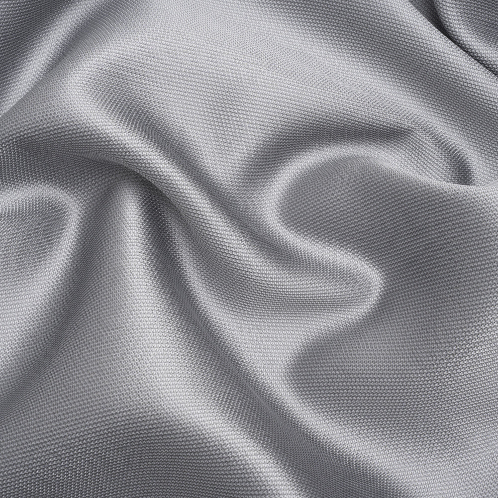Polyester and Silk Mikado Pique Made in Italy - Gray Dawn - Premium Collection - Joann Fabrics
