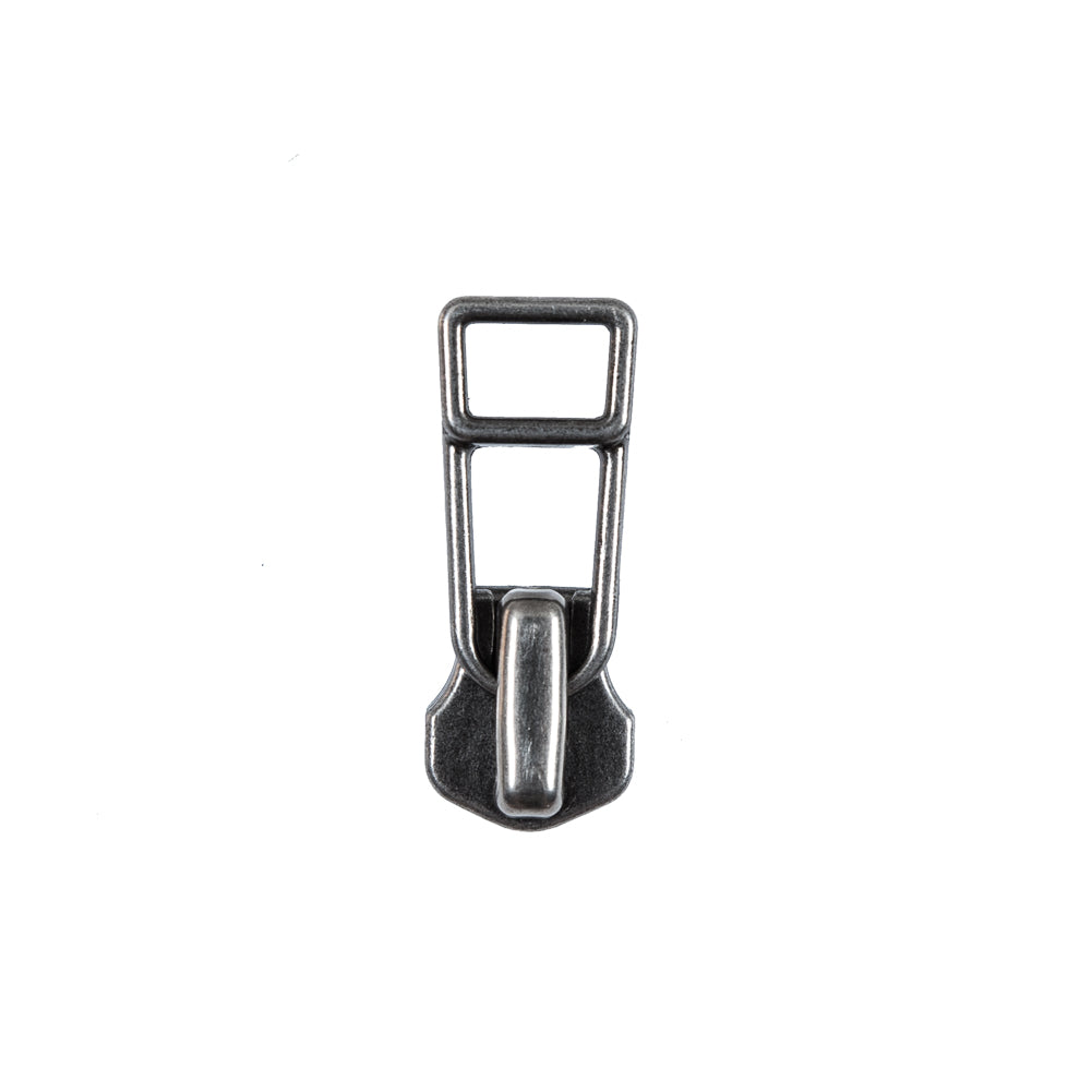 YKK Antique Silver Open Trapezoid Metal Zipper Pull - #5 - Joann Fabrics