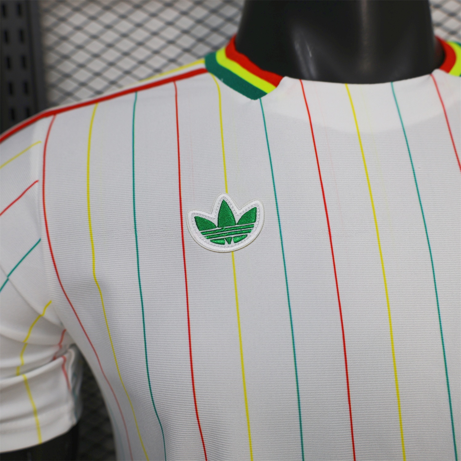 Senegal 2026 Terrace Icon Retro Casual Style White Jersey - Player Version - UnitedFutballJersey