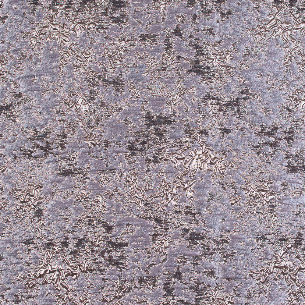Pale Orchid and Rose Gold Luxury Abstract Metallic Brocade - Joann Fabrics