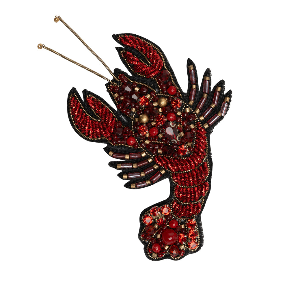 Rhinestones and Glass Beaded Metallic Applique, 3.25