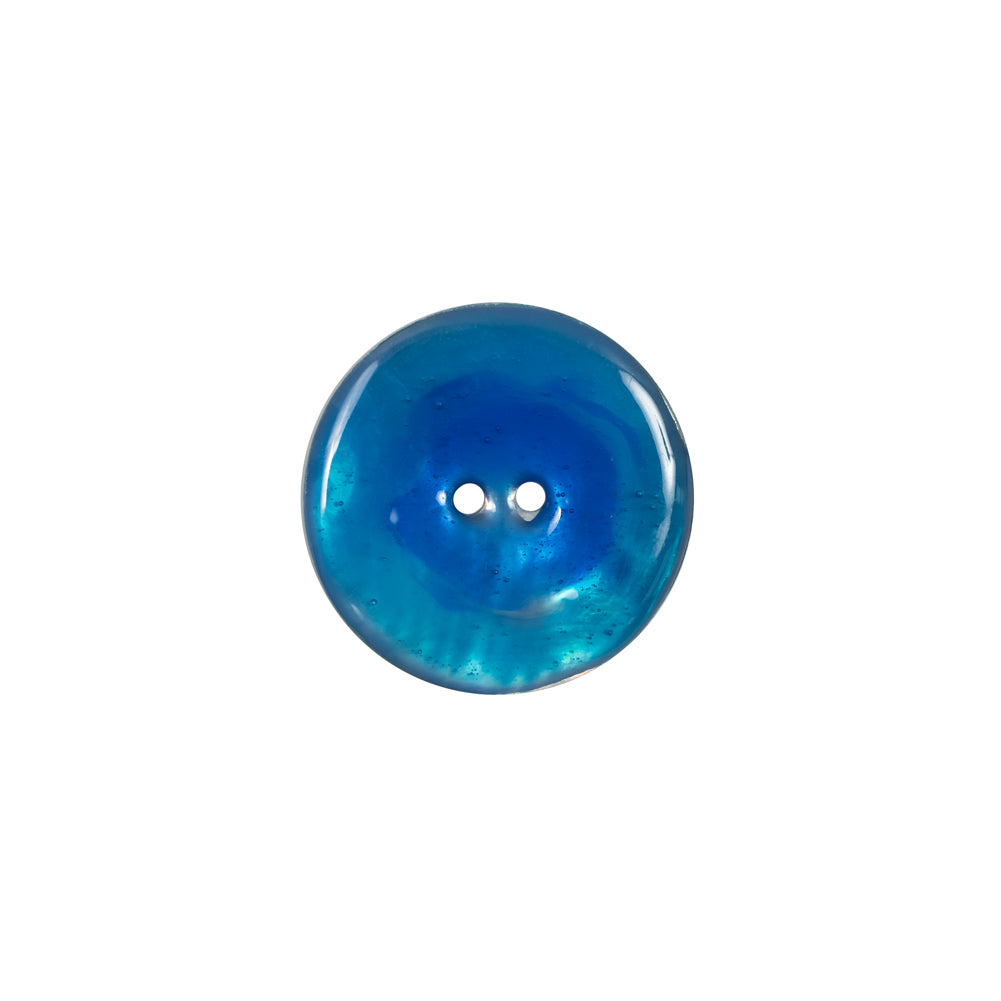 Italian Blue 2-Hole Shell Button - 24L/15mm - Joann Fabrics