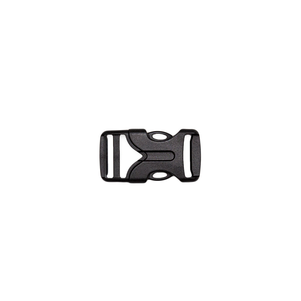 Italian Black Plastic Release Buckle - 2