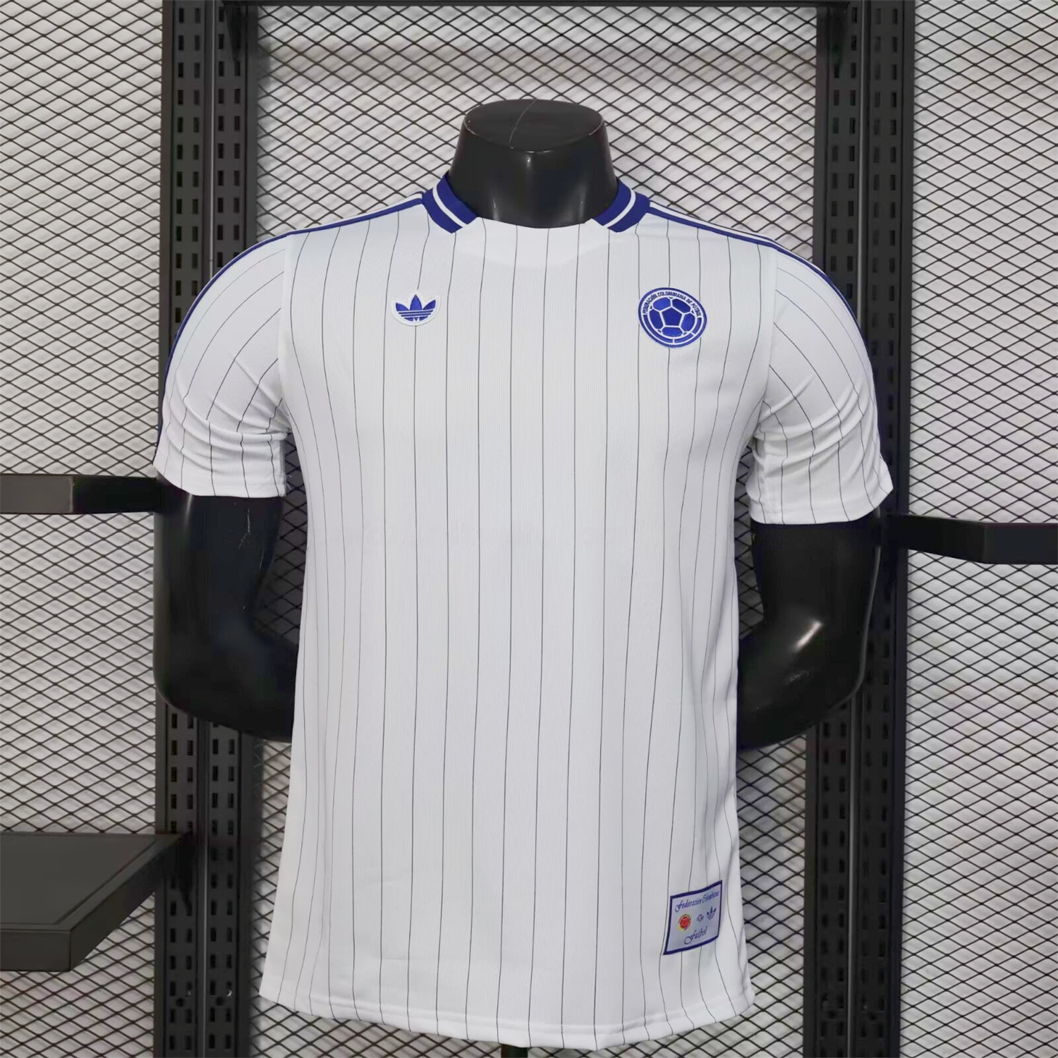 Colombia 2026 Originals Terrace Icon Special White Jersey - Player Version - UnitedFutballJersey