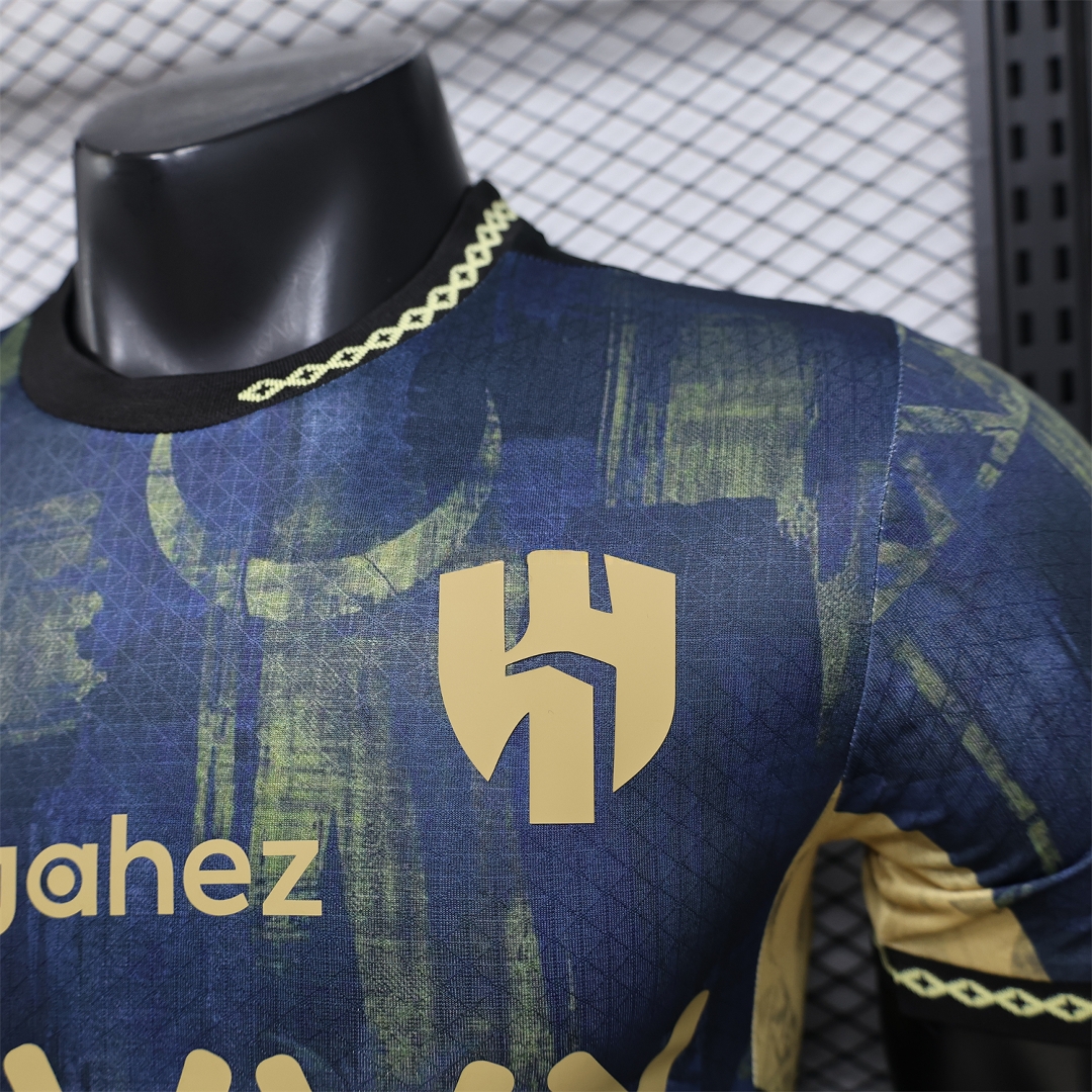 Al Hilal Riyadh Crescent 26-27 Navy blue Special Jersey - Player Version - UnitedFutballJersey
