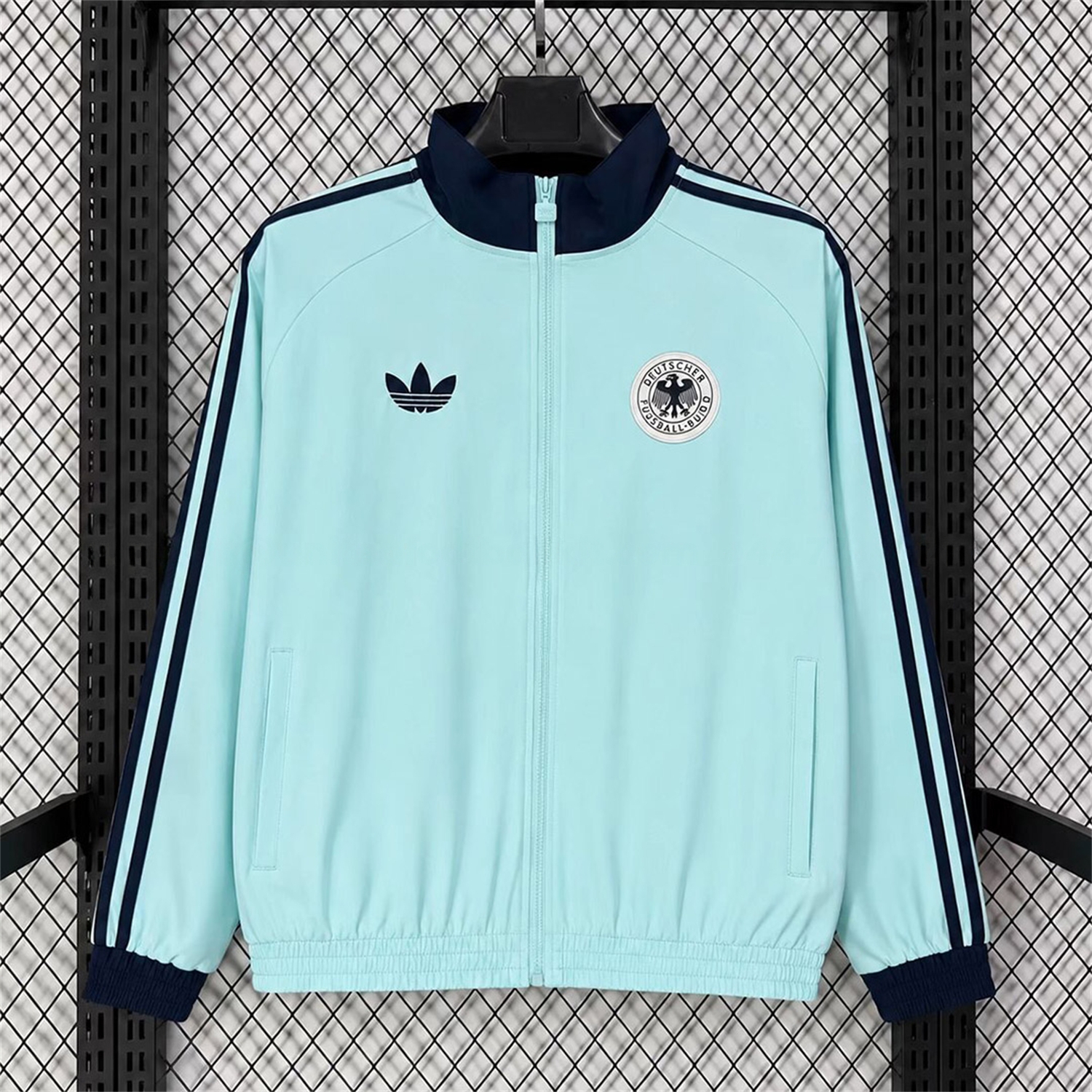 Germany 2026 Windbreaker - Light Mint Green - UnitedFutballJersey