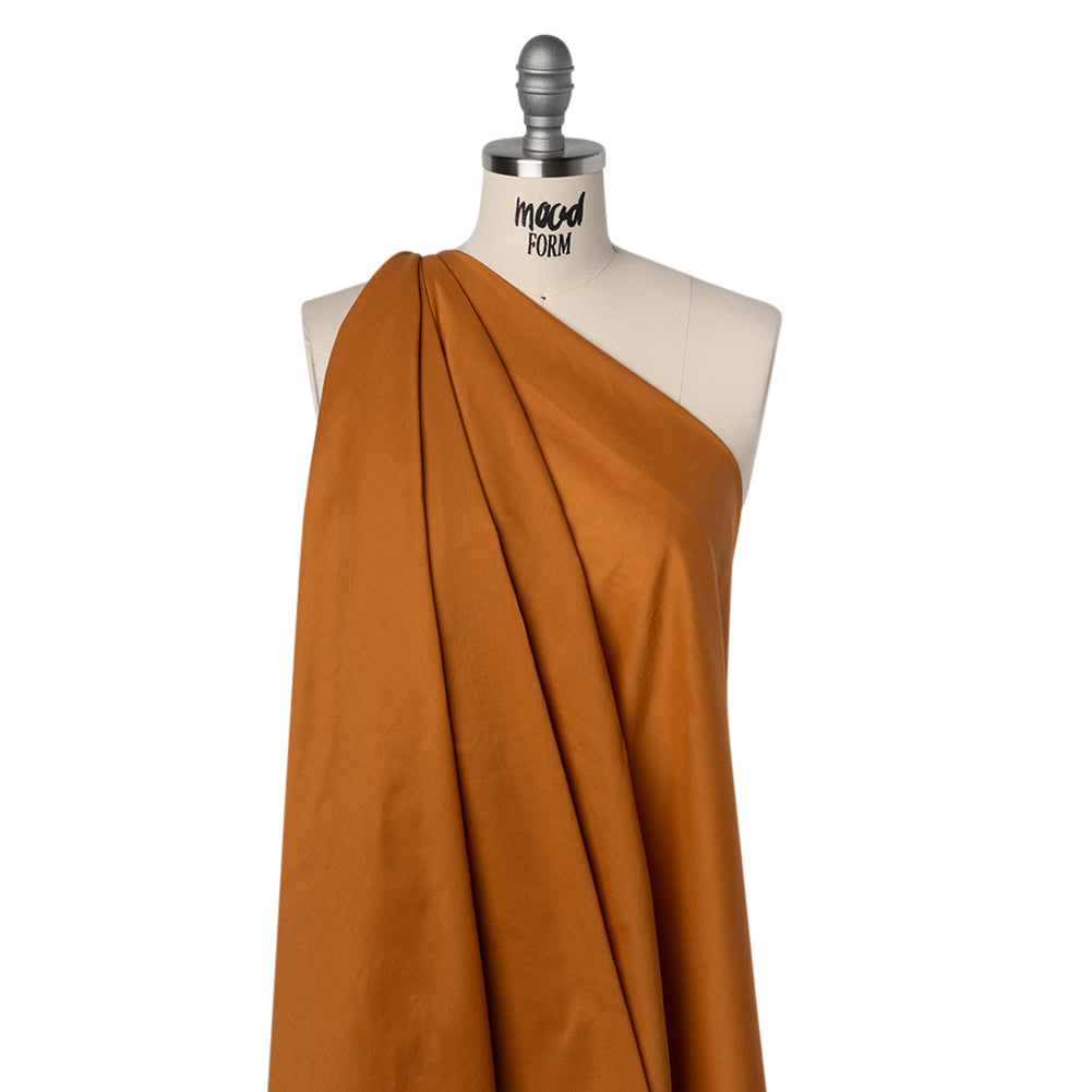 Cotton Voile Lining - Burnt Orange - Famous Australian Designer Deadstock - Joann Fabrics