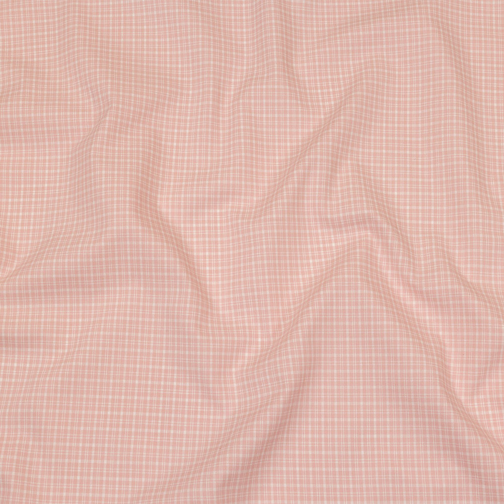 Pima Cotton Shirting - Pink and White Plaid - Joann Fabrics