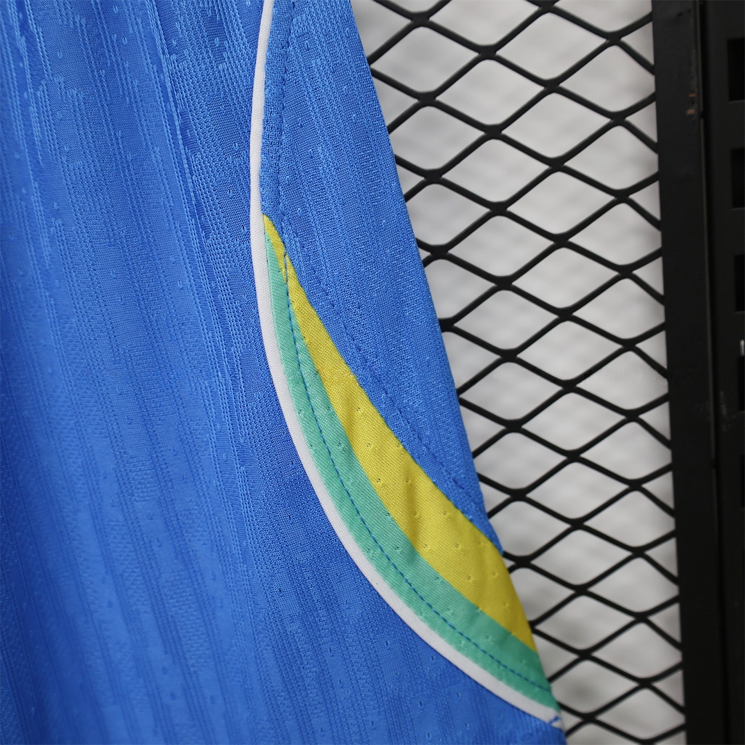 Brazil 2026 Home Blue Shorts - Player Version - UnitedFutballJersey