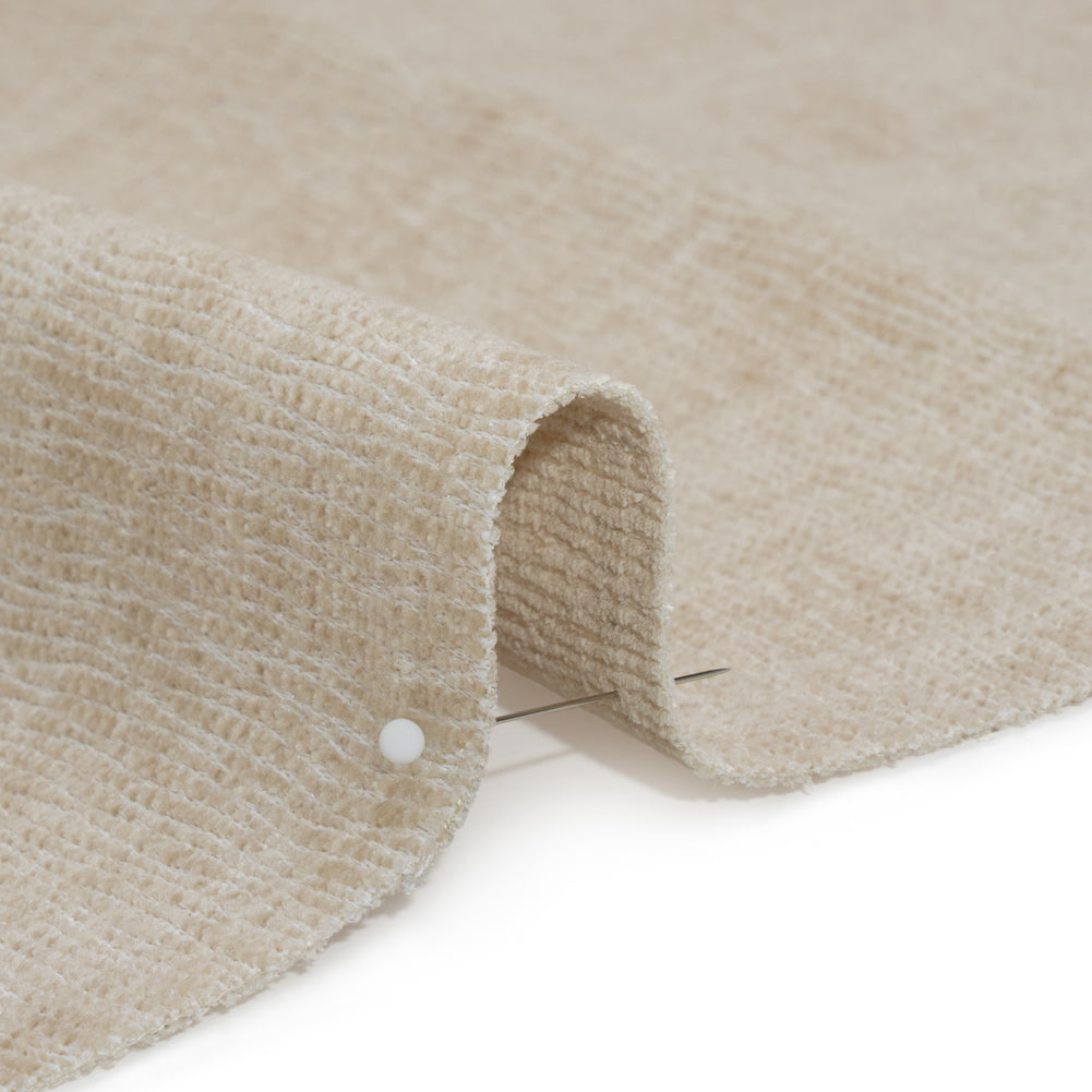 Chenille Upholstery Woven with Latex Backing - Pearl - Lovell Collection - Joann Fabrics