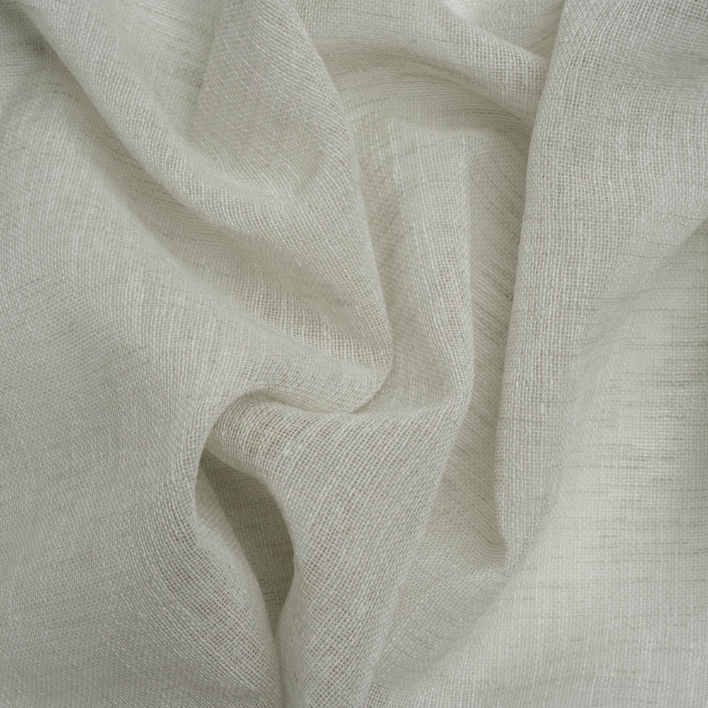 Linen Look Recycled Polyester Drapery Sheers Woven 118