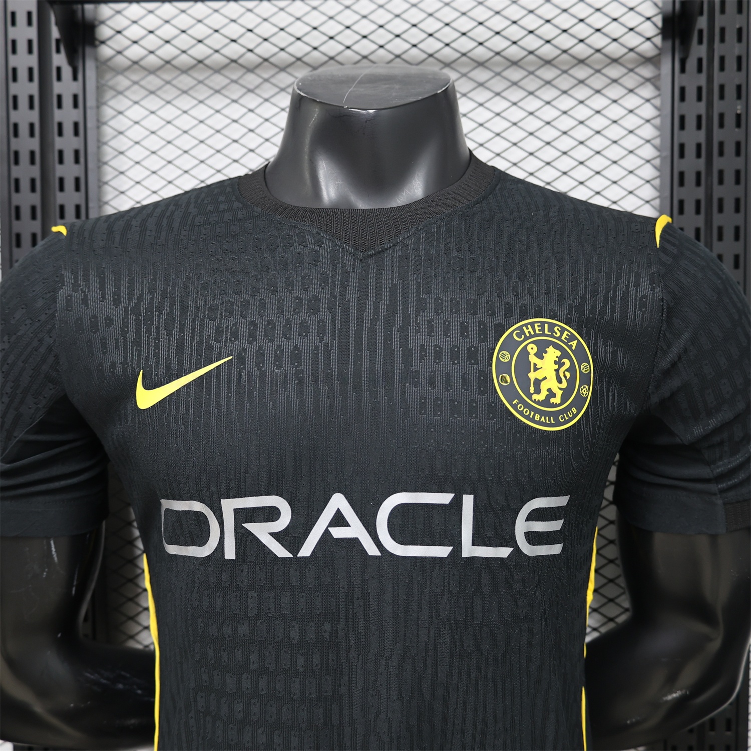C.H.E.L.S.E.A 25-26 Black Special Jersey - Player Version - UnitedFutballJersey