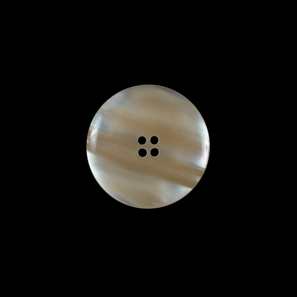 Beige Iridescent Plastic Button - 28L/18mm - Joann Fabrics