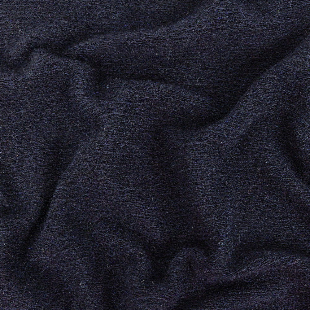 Navy Tactile Fuzzy Wool Knit - Joann Fabrics