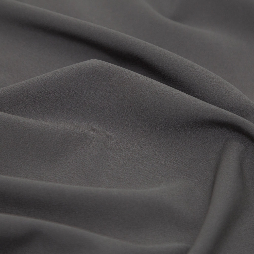 Theory Pewter Stretch Polyester Crepe de Chine - Joann Fabrics