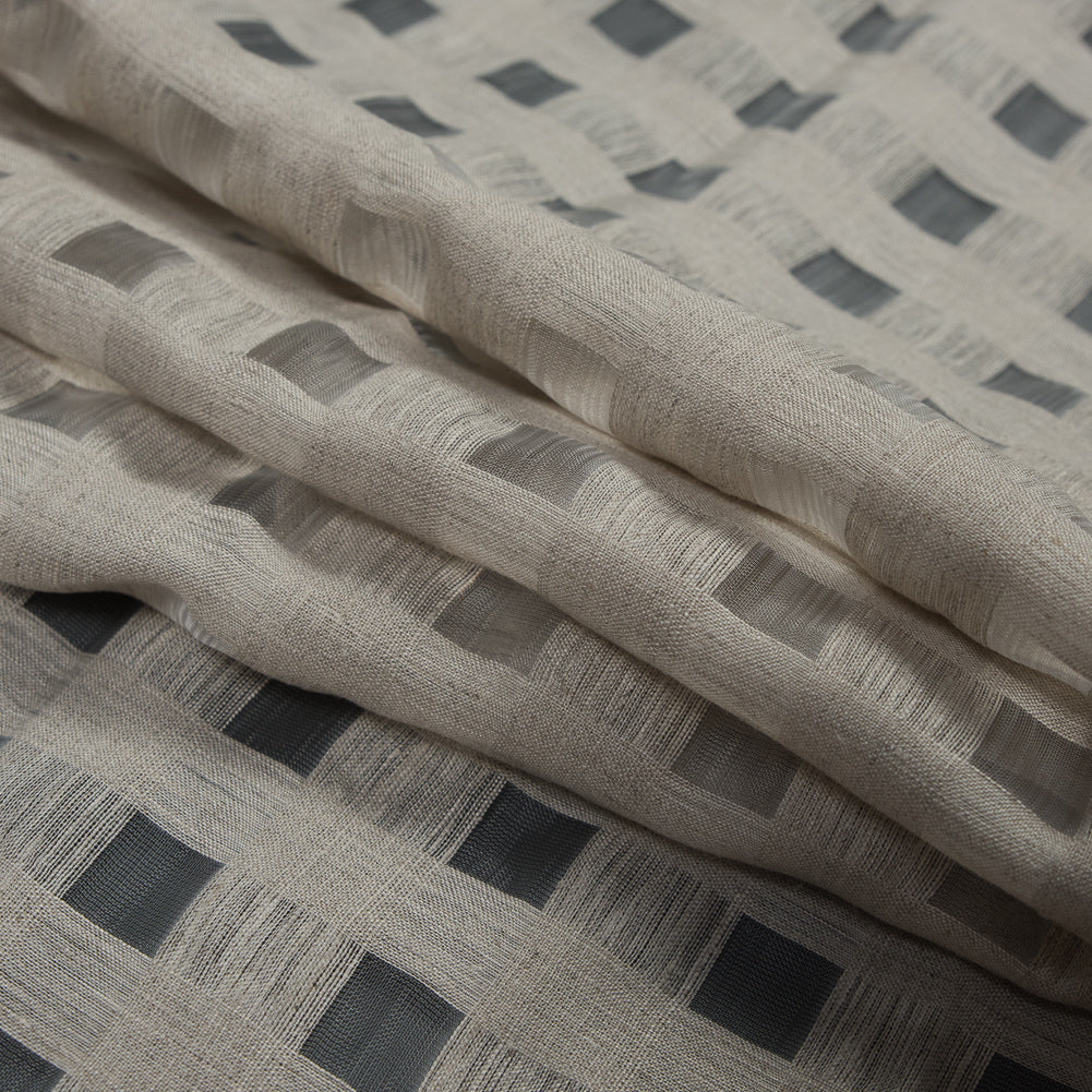 Checkered Linen Woven - Natural - Katia Collection - Joann Fabrics