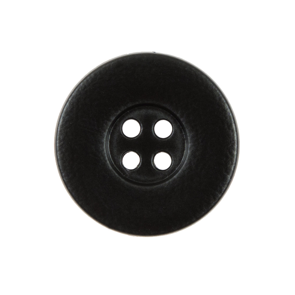 Italian Black 4-Hole Plastic Button -40L/25.5mm - Joann Fabrics