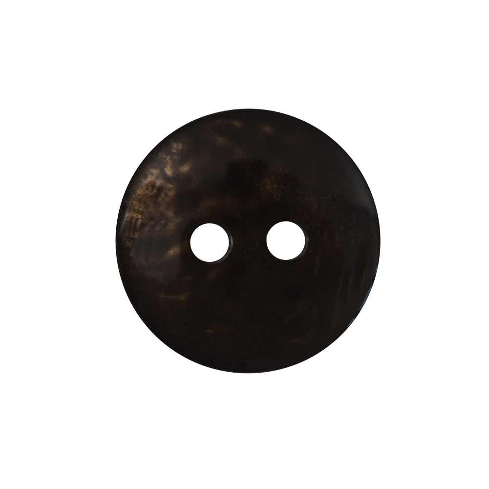 Italian Black and Copper Iridescent 2-Hole Button - 36L/23mm - Joann Fabrics