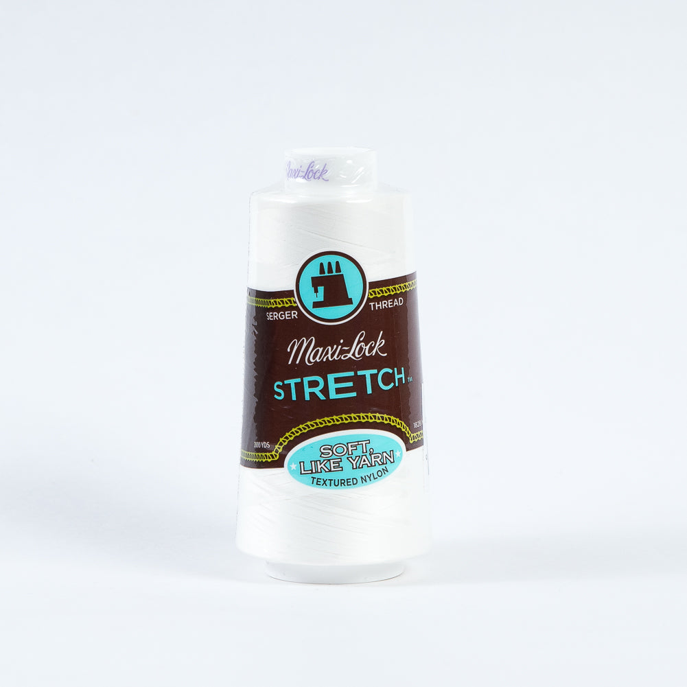 Maxi-Lock Stretch Serger Thread 2000yds - White - Joann Fabrics