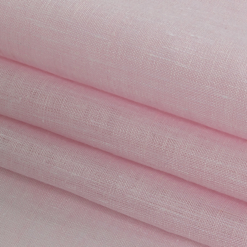 Lightweight Linen Chambray - Heathered Pink Marshmallow - Minerva Collection - Joann Fabrics