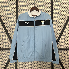 2024-2025 Lazio Reversible Windbreaker Blue-White Soccer Jersey 1:1 Thai Quality