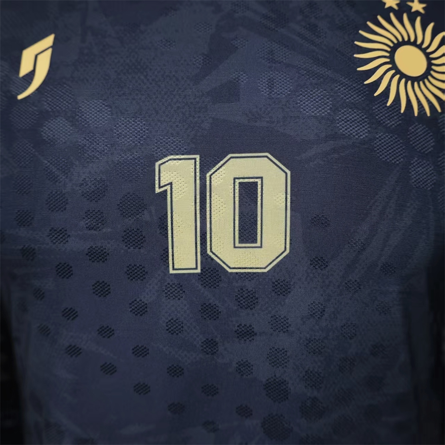 Argentina 2026 Black Maradona Special Kit - Player Version - UnitedFutballJersey