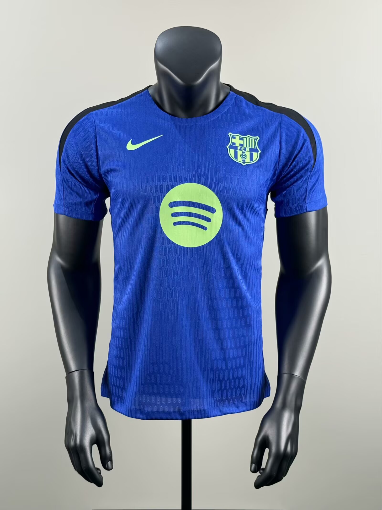 2025/2026 Player Version BarcelonaTraining clothes Blue Football Jersey 1:1 Thai quality