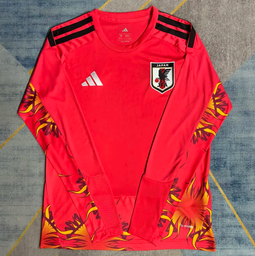 2026 Long Sleeve Japan Goalkeeper Football Jersey 1:1 Thai Quality