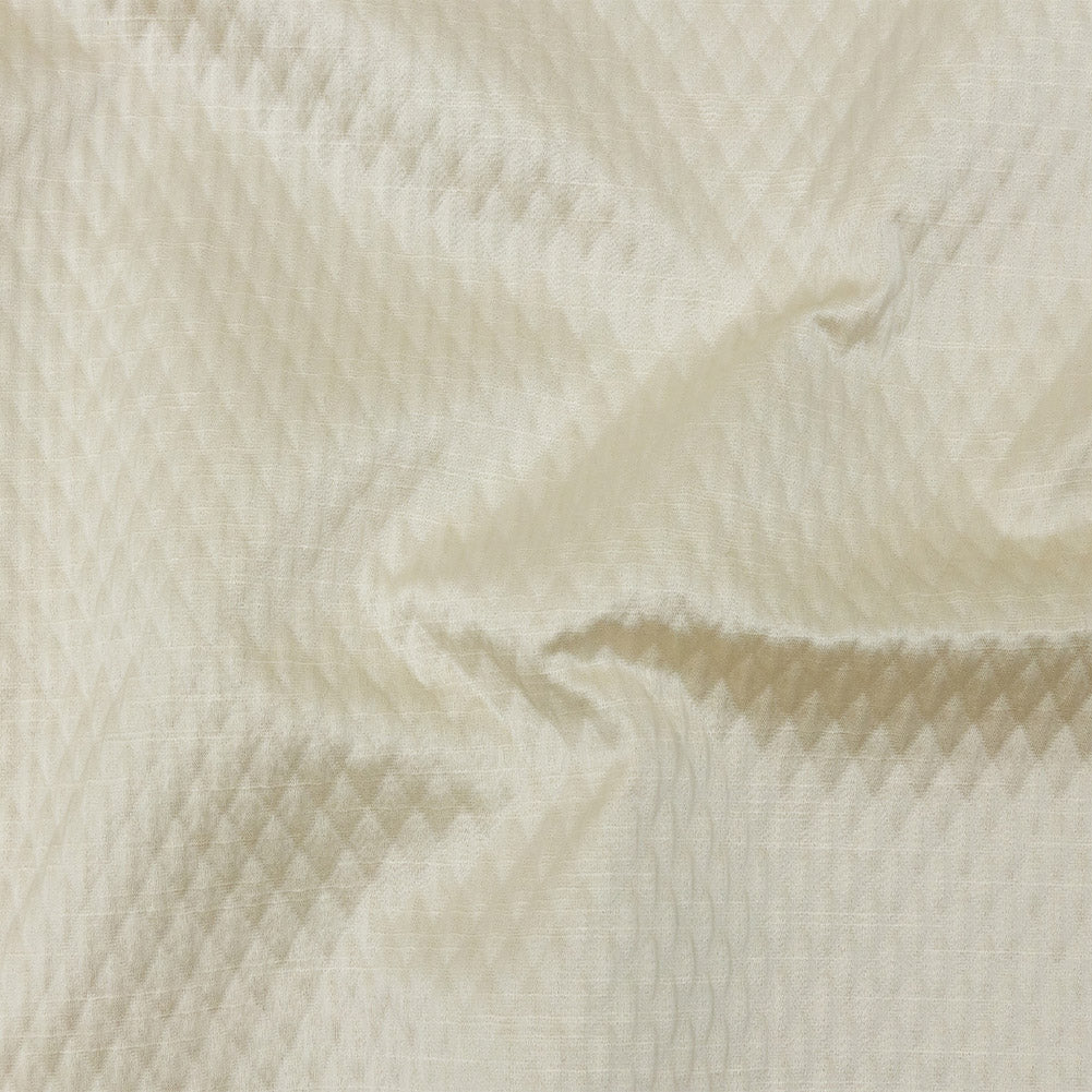 Drapery Jacquard - Ivory Diamond Quilted - British Imported - Joann Fabrics