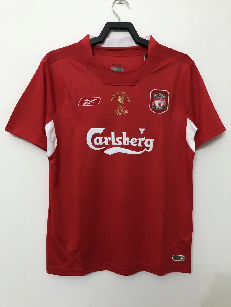 2004/2005 Retro Liverpool Home Football Jersey 1:1 Thai Quality