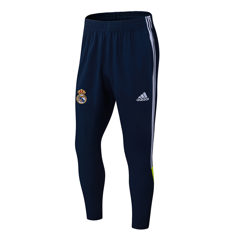 2025-2026 Real Madrid Retro Royal blue Half-Pull Training Suit Football Shirt 1:1 Thai Quality Set