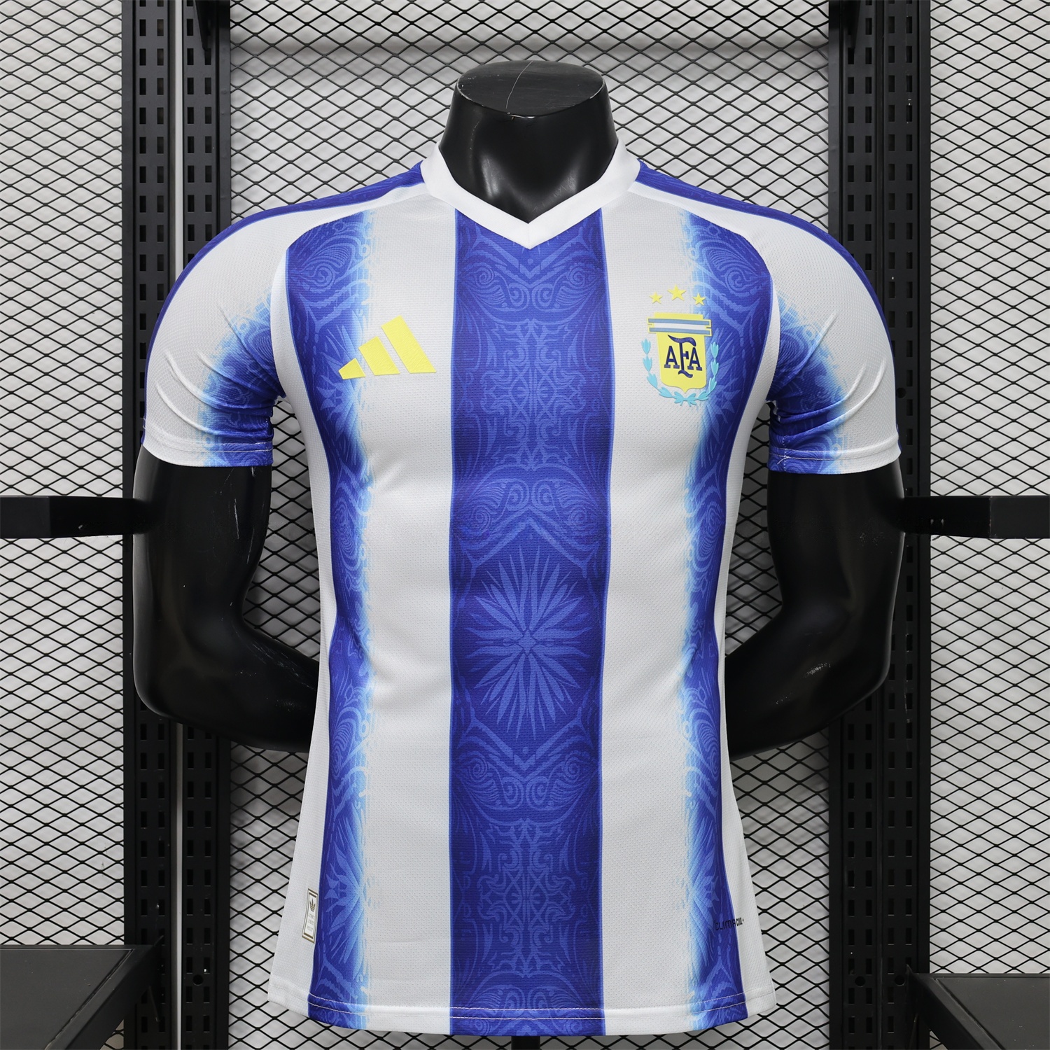 Argentina 2026 Deep Blue And White Stripes Special Jersey - Player Version - UnitedFutballJersey