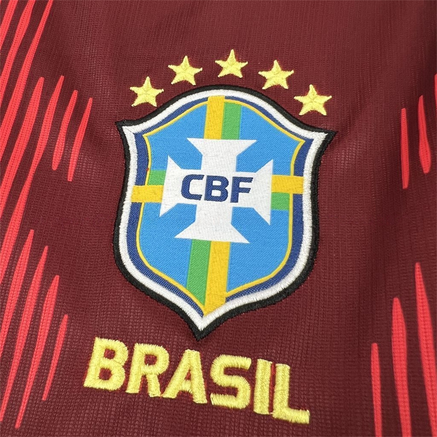 Brazil 2026 Red Goalkeeper Jersey - Fans Version - UnitedFutballJersey