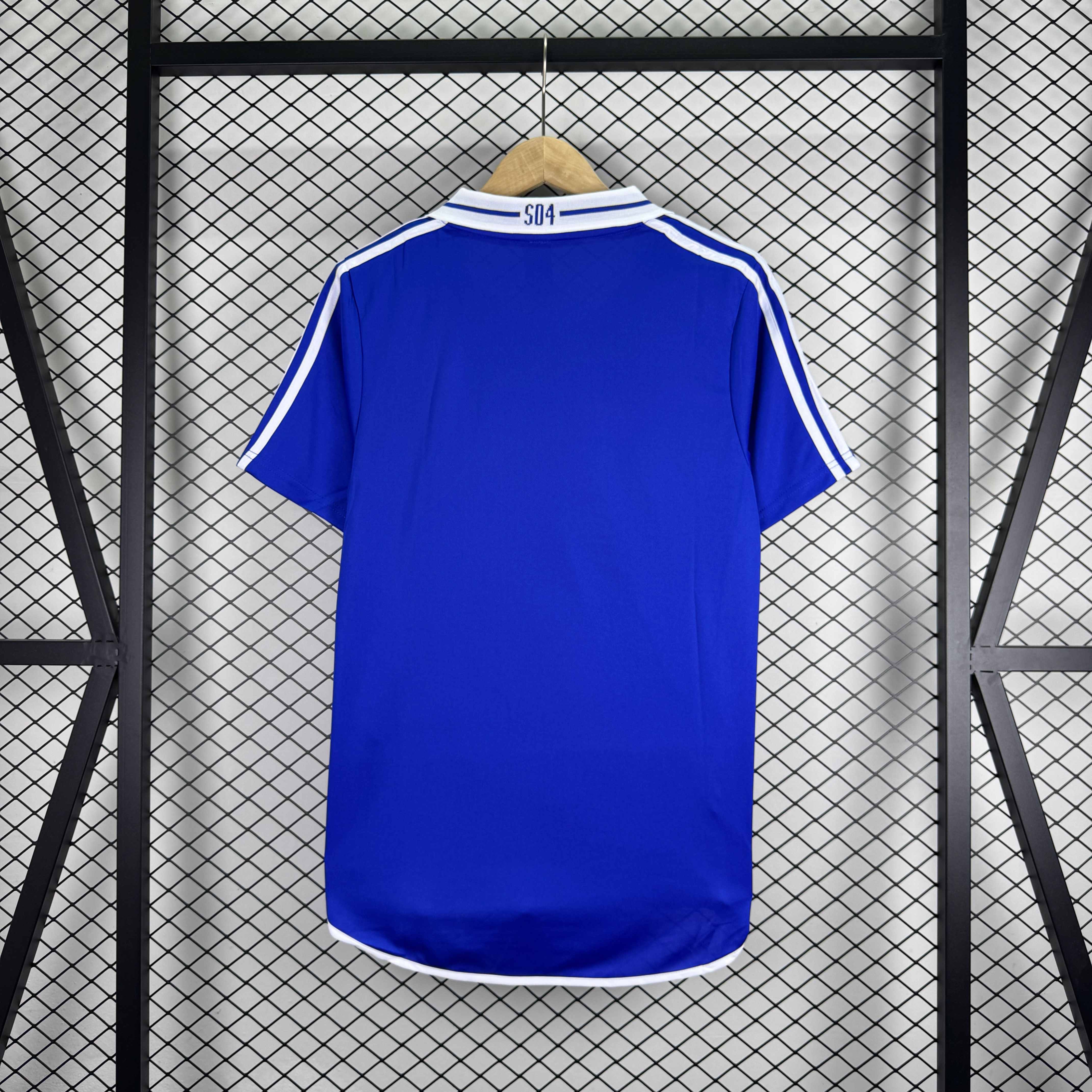 2000/2002 Retro Schalke 04 Home Football Jersey 1:1 Thai Quality
