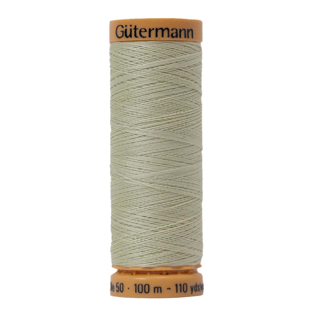 Gutermann Natural Cotton Thread 100m - 9020 Barely Green - Joann Fabrics