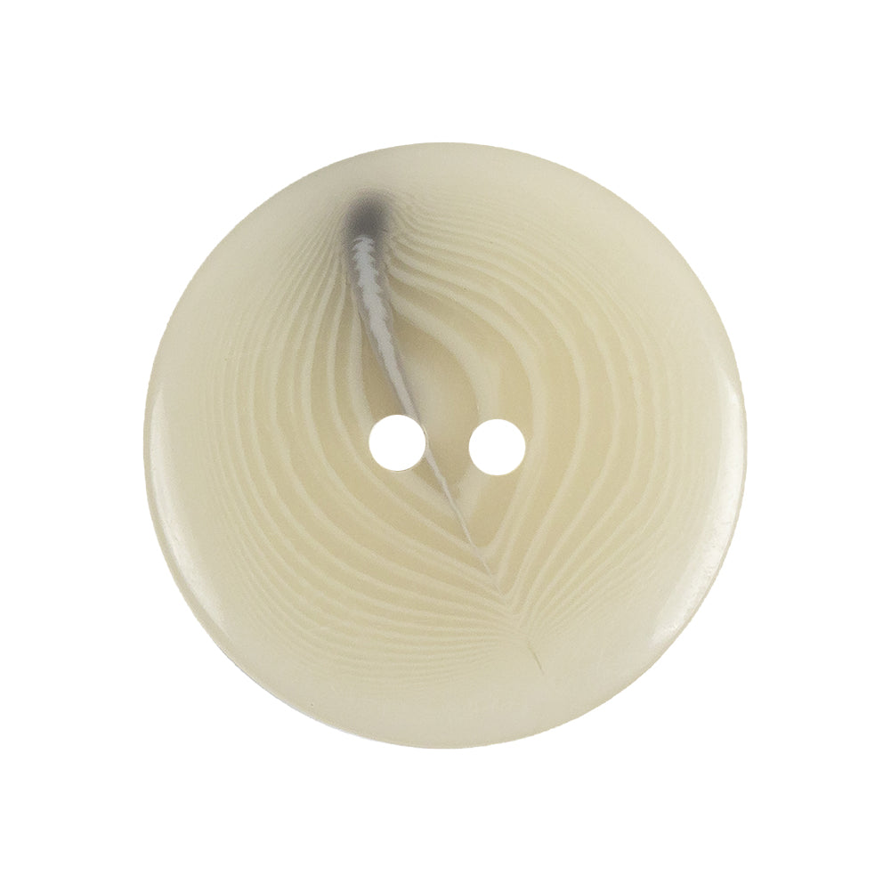 Beige and Gray Swirled 2 Hole Plastic Inkwell Button - 42L/27mm - Joann Fabrics