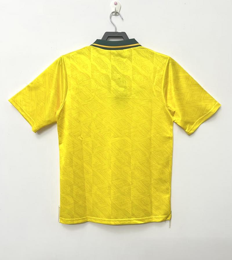 1991-1993 Retro Brazil Home Soccer Jersey 1:1 Thai Quality